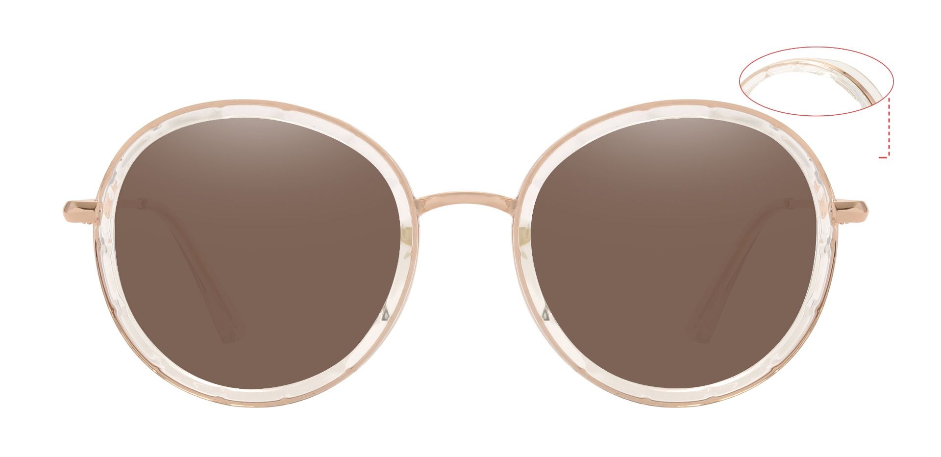 Vee Round sunglasses