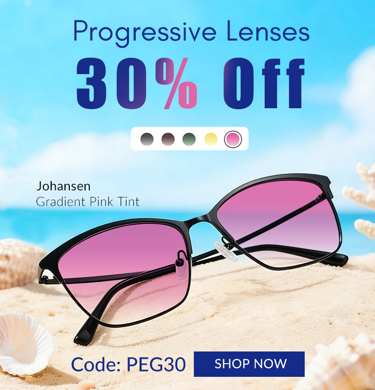 Progressive Lenses 30% Off