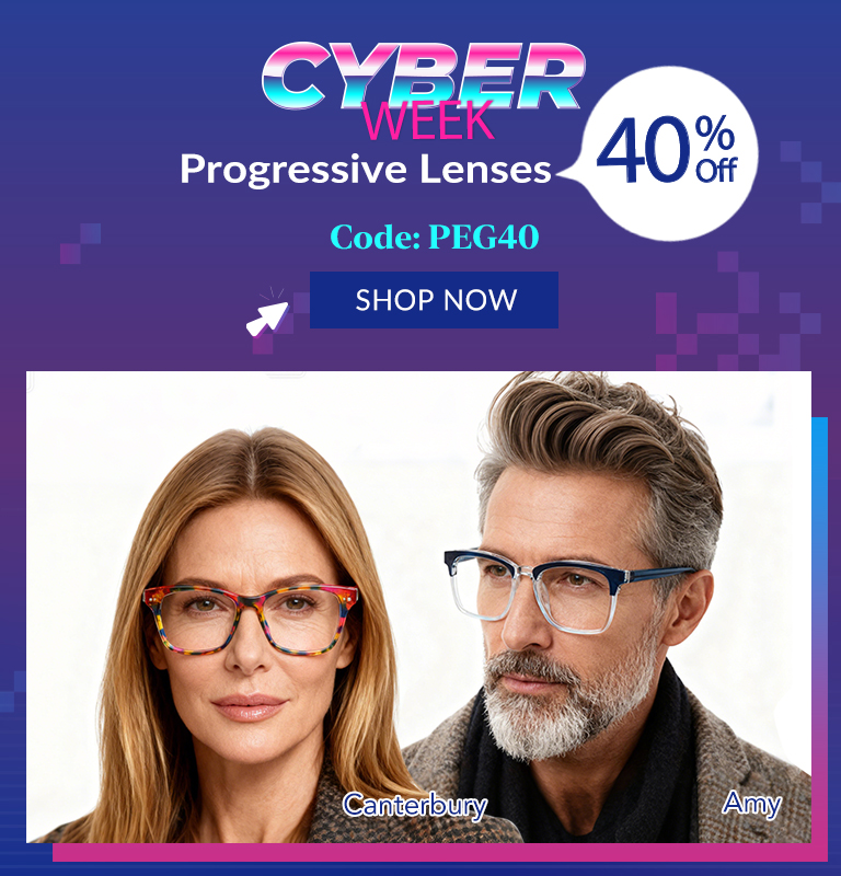 Progressive Lenses 40% Off