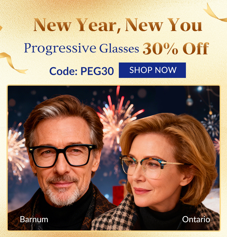 Progressive Glasses 30% Off