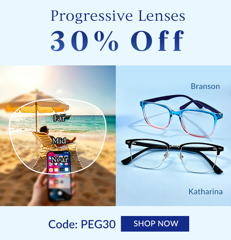 Progressive Lenses 30% 0ff