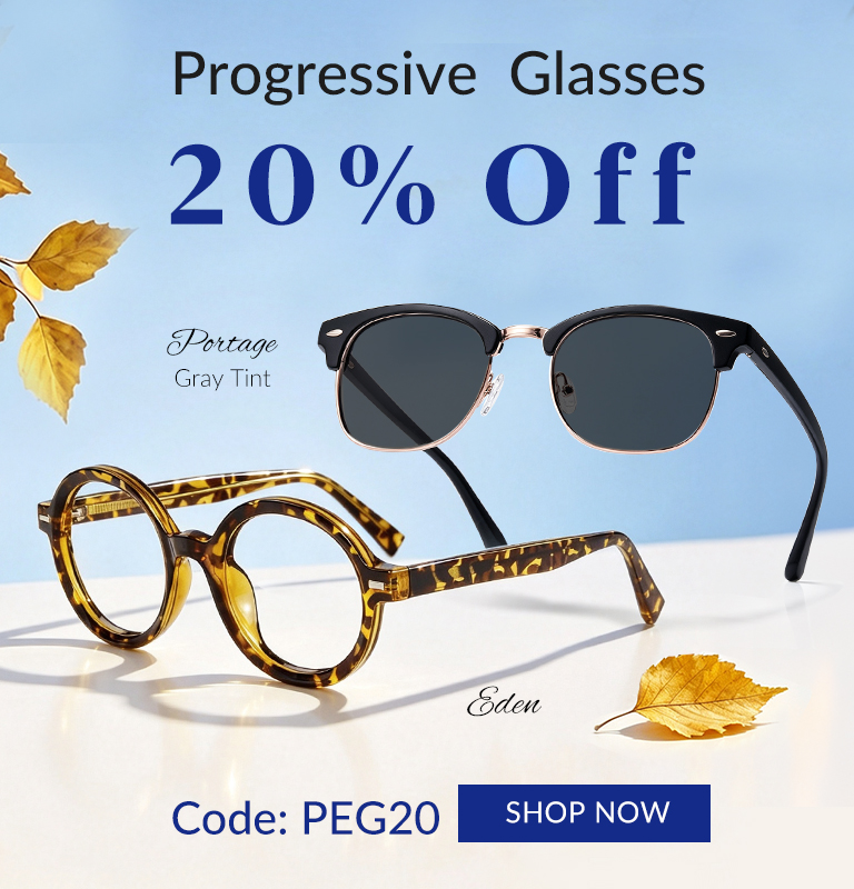 Progressive Glasses 20% Off