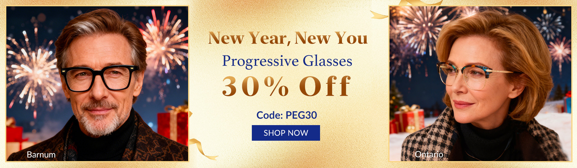 Progressive Glasses 30% Off