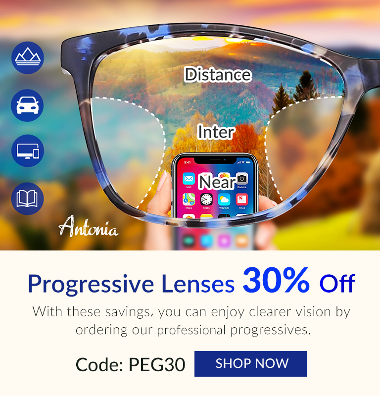 Progressive Glasse 20% Off